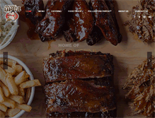 Tablet Screenshot of hankdaddysbbq.com